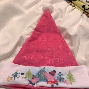 peppa pig santa hat